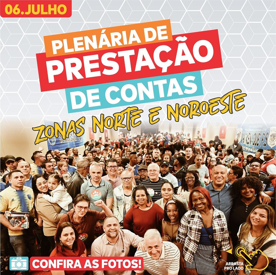 Prestação de Contas da Zona Norte/Noroeste